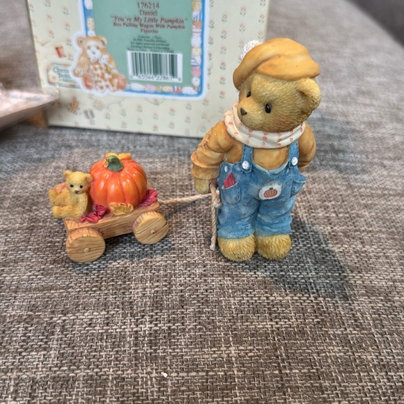 Cherished Teddies Daniel You're My LIttle Pumpkin - Picture 1 of 6